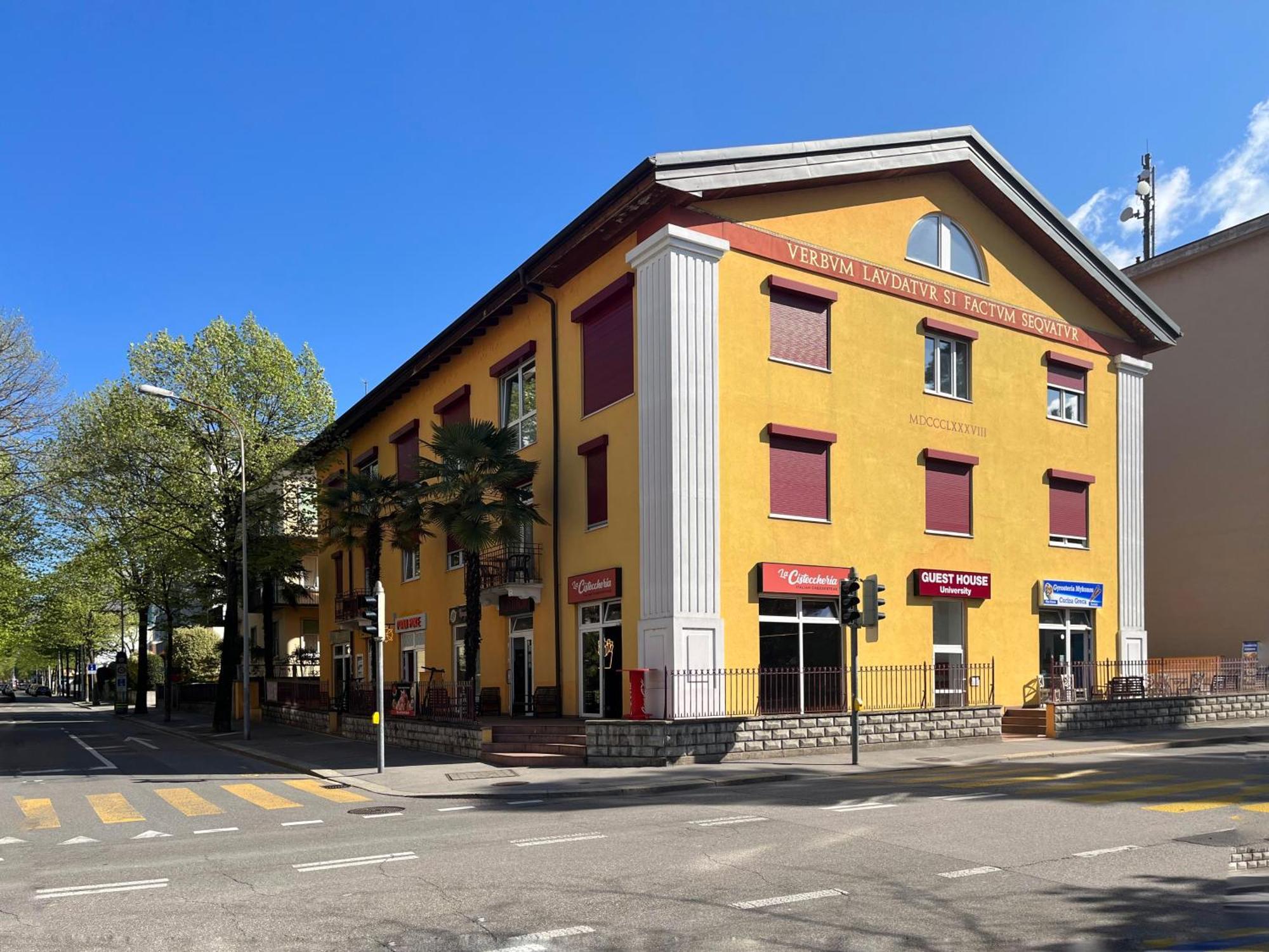 Guesthouse University By Lr - Self Check In Lugano Exterior foto
